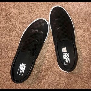 VANS Checkerboard Slip Ons